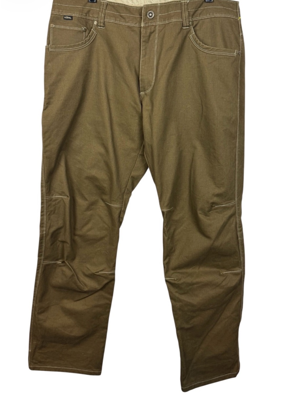 KUHL RYDR Pants Mens 36x32 Brown Articulated Knee Outdoor